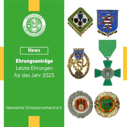 Letzte Ehrungen für das Jahr 2023