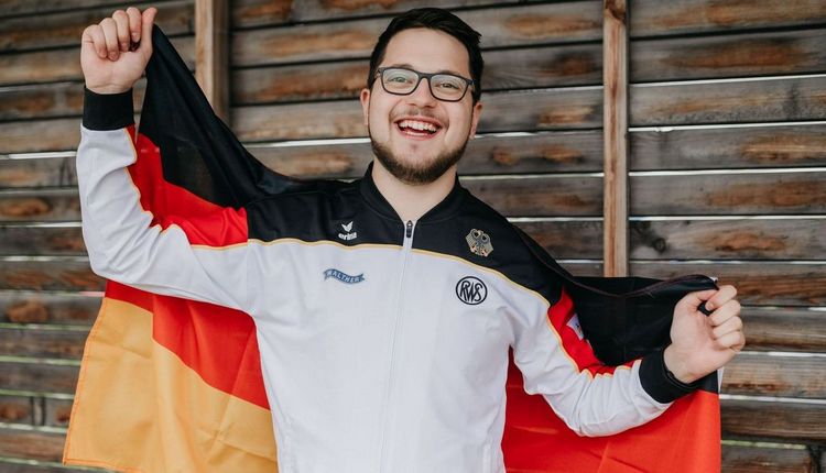Florian Peter ist neuer Europameister mit der Schnellfeuerpistole. (Foto: DSB)