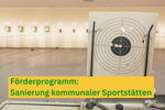 DSB-Vereine: Jetzt Fördermittel für Sportstätten sichern