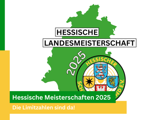Die Limitzahlen für die Hessischen Meisterschaften 2025 sind veröffentlicht