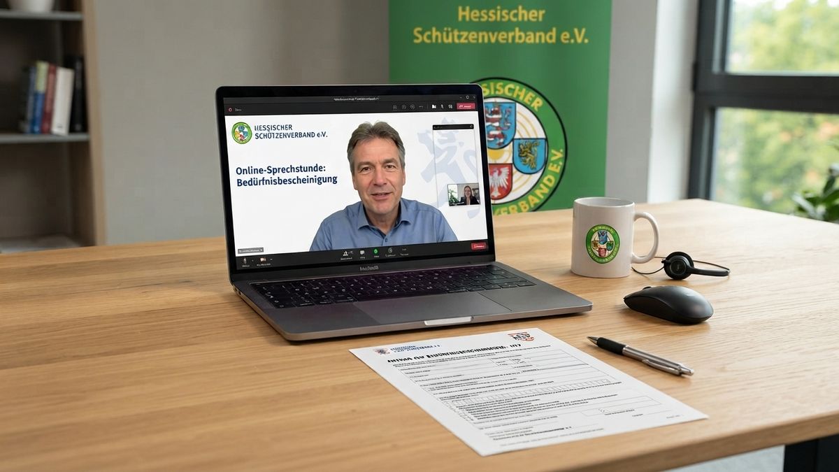 Symbolbild Onlinesprechstunde - mit Hilfe von KI erstellt