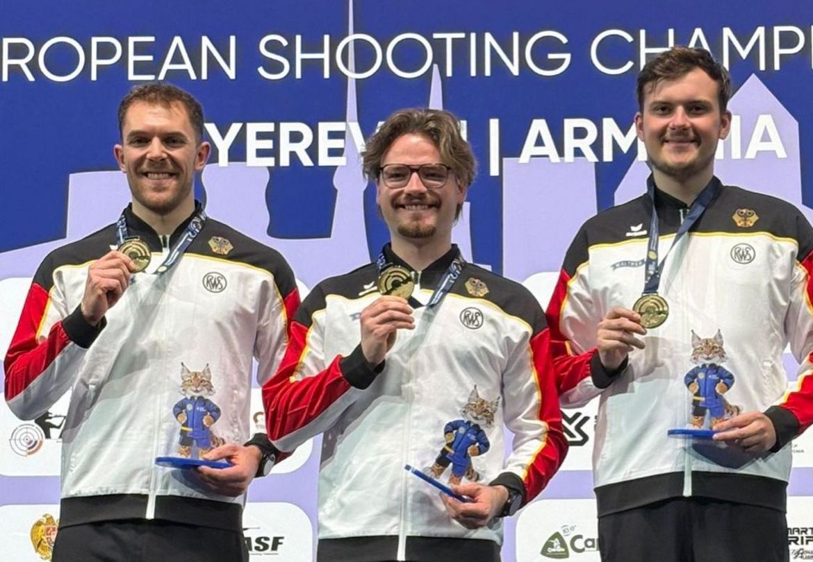 Gold-Glanz und Team-Erfolge: Hessens Schützen bei der Druckluft-EM in Eriwan