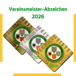 Vereinsmeister-Abzeichen 2026 – Bestellfrist endet!