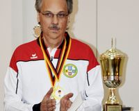 Alexander Schösser gewann für Hessen mit dem Perkussionsgewehr. (Foto: Sandra ten Vaarwerk)