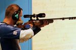Torsten Fass überrascht auf 50 Meter Entfernung - Deutsche Meisterschaften Sportschießen 2024 – Tag 
