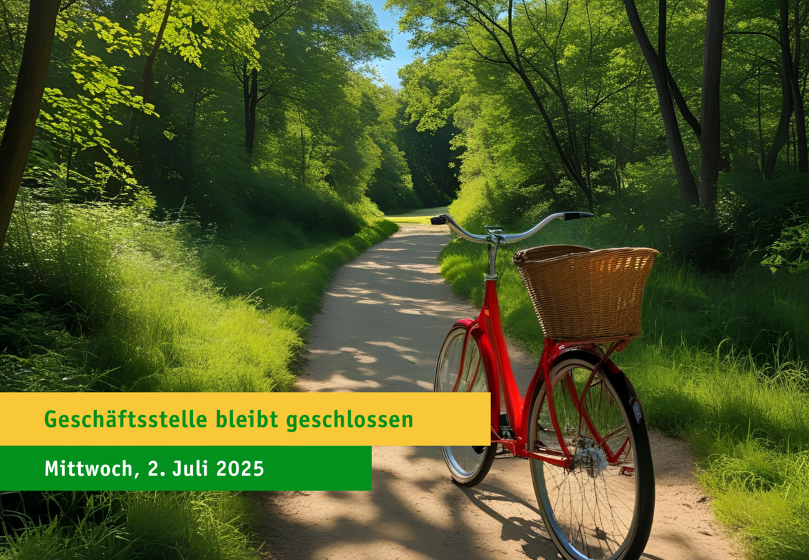 Hinweis zur Erreichbarkeit der Geschäftsstelle