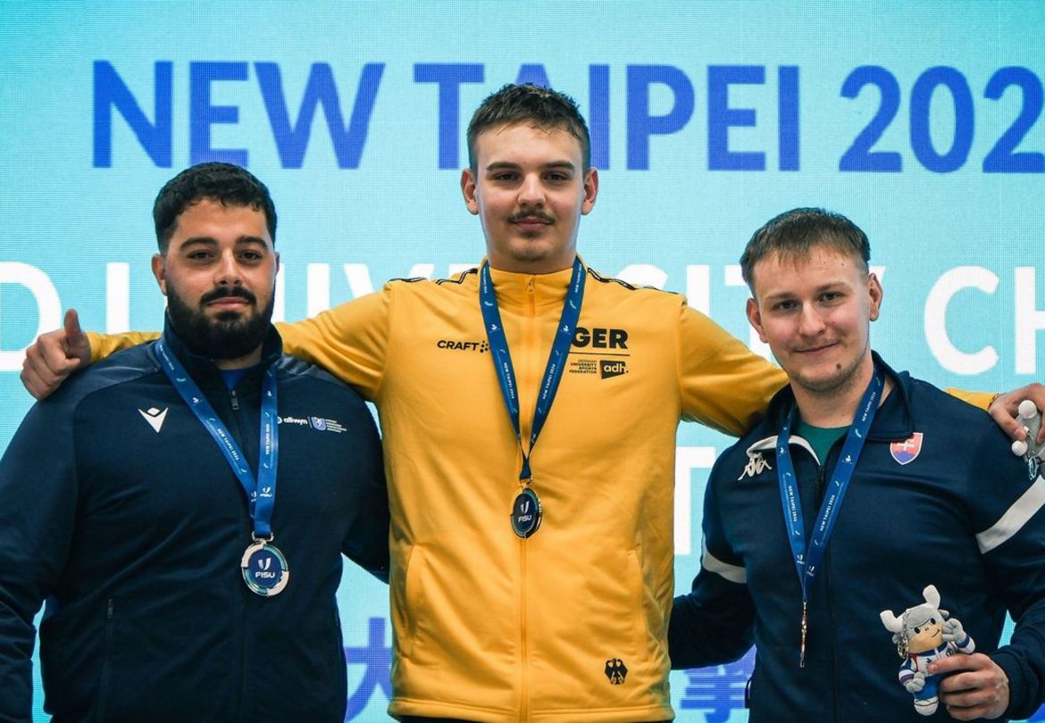 Studenten-WM Sportschießen in Neu-Taipeh: Vladislav Poddubskiy krönt sich zum Weltmeister!