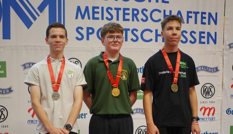 Pistolenschützen sammeln Edelmetall – Deutsche Meisterschaft Sportschießen 2026 in München – Tag 8