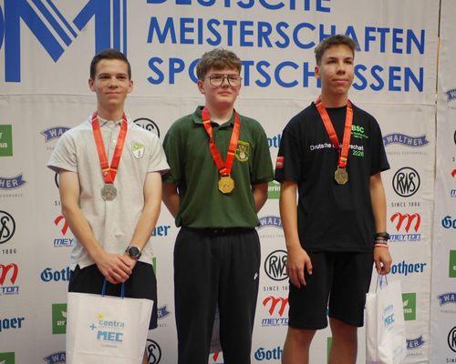 Pistolenschützen sammeln Edelmetall – Deutsche Meisterschaft Sportschießen 2026 in München – Tag 8