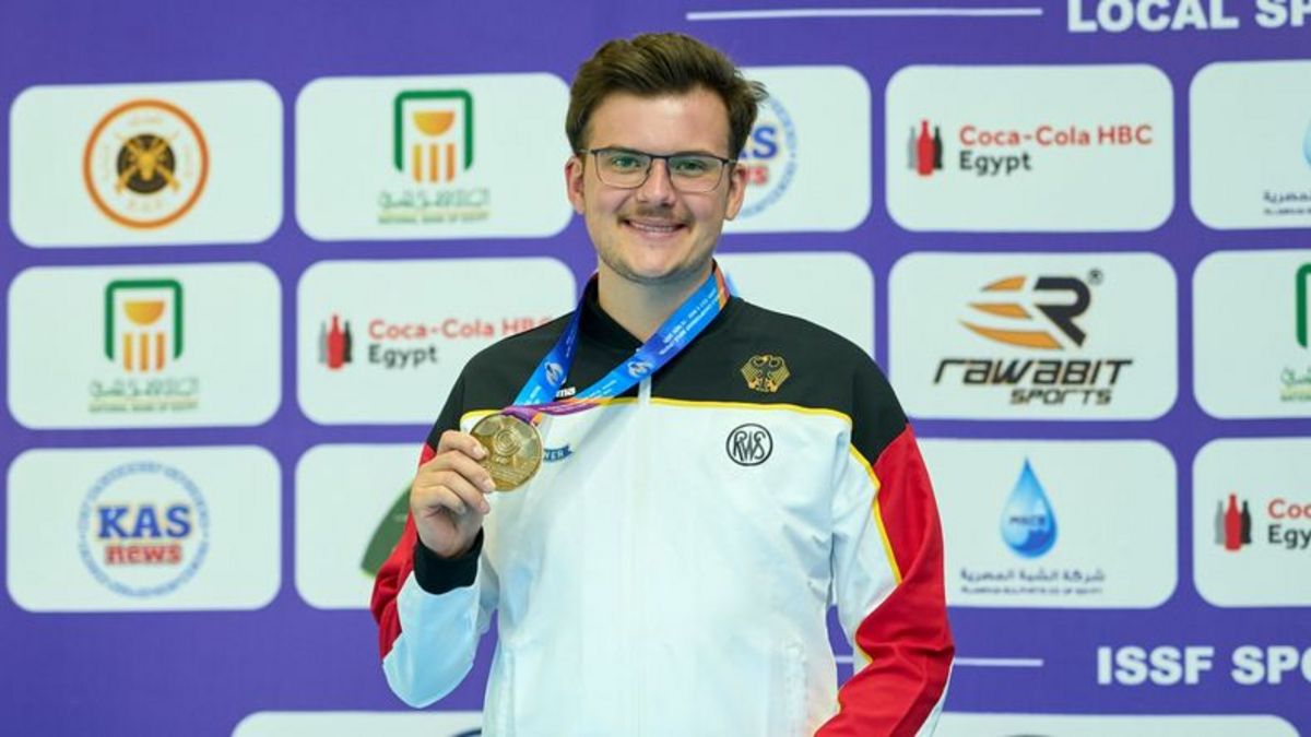 Max Ohlenburger sicherte sich die Silbermedaille im Liegendschießen auf 300 Meter. (Foto: ISSF / DSB)