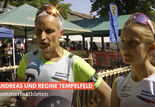 SWR begleitet Vater-Tochter-Duo Tempelfeld beim Sommerbiathlon