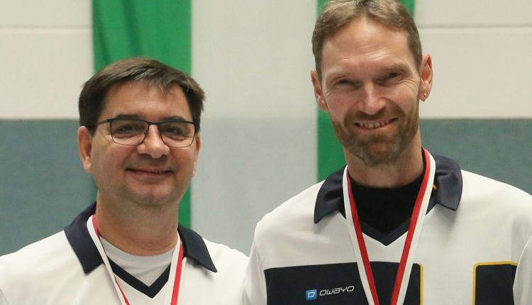 Markus Zellmann und Lucia Rössner erhöhen Goldbilanz auf sechs - Deutsche Meisterschaft Bogen Halle in Biberach - Tag 3