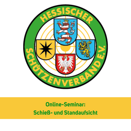 Online-Seminar: Schieß- und Standaufsicht
