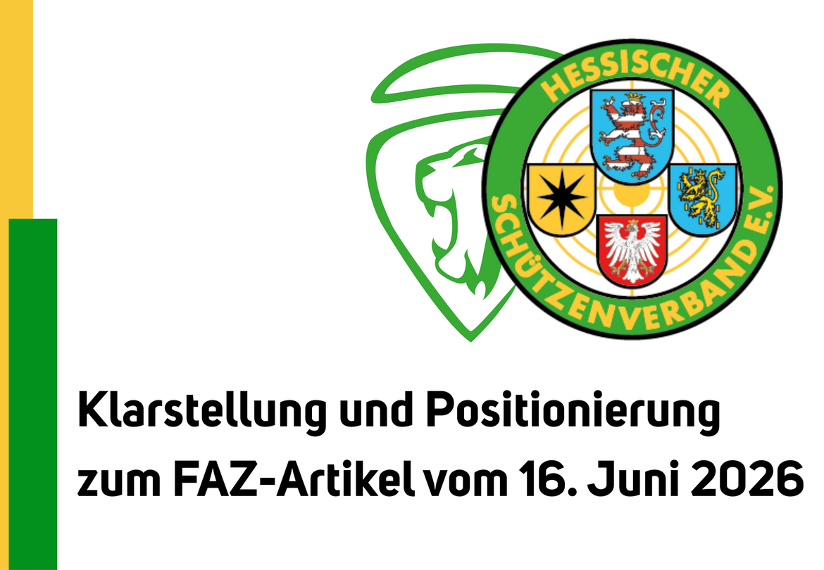 Klarstellung und Positionierung zum FAZ-Artikel vom 16. Juni 2026 und der Rolle des Großkalibersports im HSV
