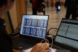 Neue Technik sorgte für ein besonderes Live-Erlebnis für Teilnehmer und Zuschauer. (Foto: Dominik Schindler)