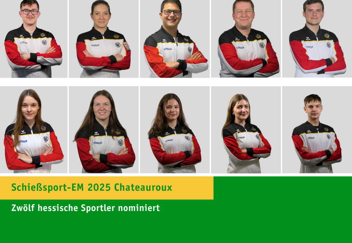 Zwölf hessische Athletinnen und Athleten für Europameisterschaften nominiert