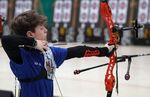 Lukas Becker gewann für den BSV Moischt in der Recurve-Schülerklasse. (Foto: Werner Wabnitz)