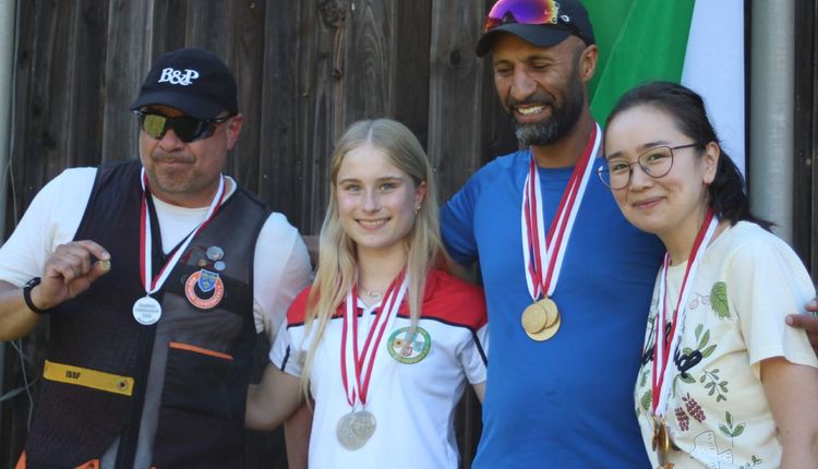 Zhaniya Aidarkhanova, Michael Rinker und Hicham Abou Khodr verteidigen ihre Titel – Hessische Meisterschaften 2025 Skeet in Wiesbaden