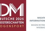 DM Bogen im Freien: Limitzahlen für die DM in Wiesbaden veröffentlicht