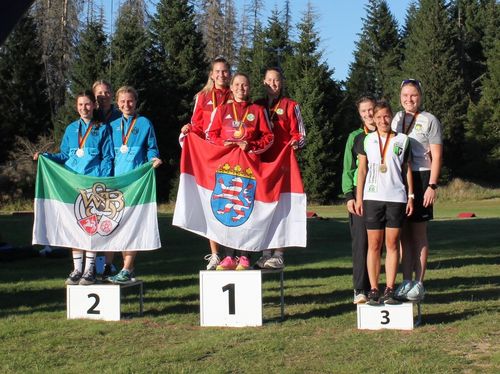 Medaillenregen für hessische Sommerbiathleten - Deutsche Meisterschaften Sommerbiathlon Luftgewehr