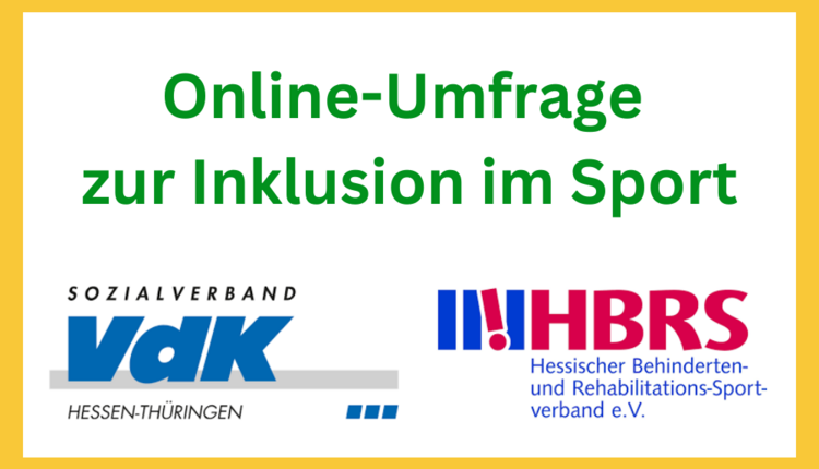 Online-Umfrage zur Inklusion im Sport