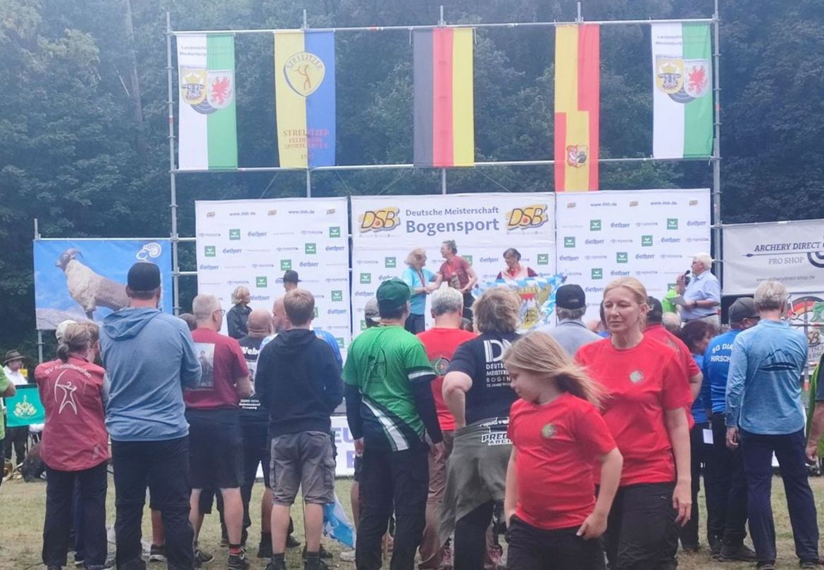 Vier Deutsche Meistertitel für Hessens 3D-Bogensportler in Neustrelitz