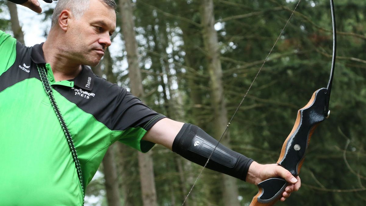 Thomas Bockhorn gewann zum fünften Mal den Titel im 3D-Bogen Traditionell. (Foto: Werner Wabnitz)