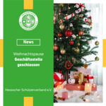 Weihnachtspause – Geschäftsstelle über Weihnachten geschlossen