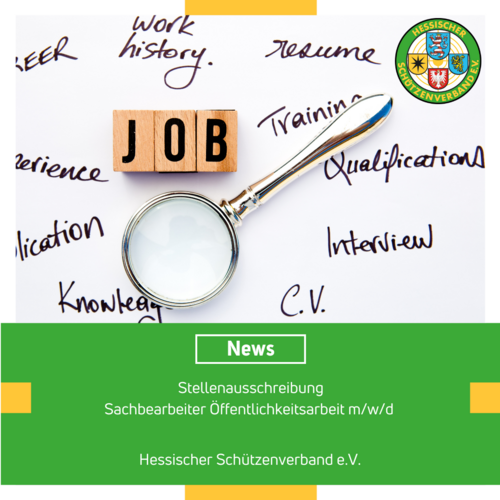Stellenausschreibung Sachbearbeiter Öffentlichkeitsarbeit (m/w/d) in der Geschäftsstelle 