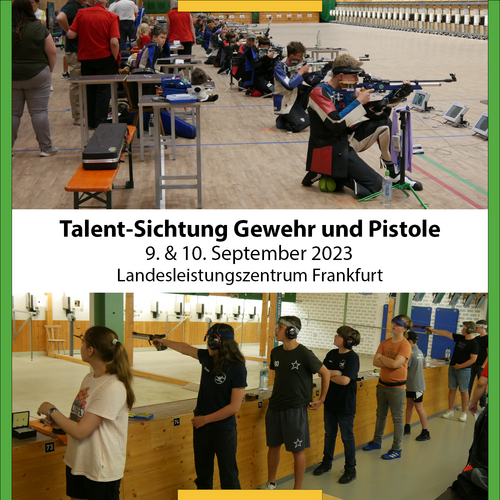 Talent-Sichtung Gewehr & Pistole