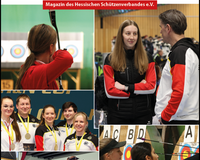 Titelseite der Hessischen Schützenzeitung Februar 2026
