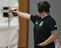 Ann-Kathrin Bahrmann trat am Wochenende in der ersten Luftpistolen-Bundesliga für den SV Falke Dasbach an. (Foto: SV Falke Dasbach)