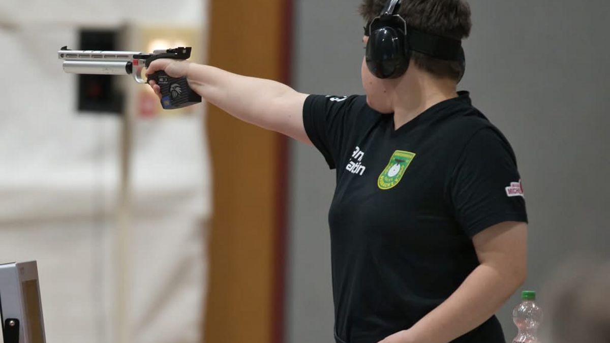 Ann-Kathrin Bahrmann trat am Wochenende in der ersten Luftpistolen-Bundesliga für den SV Falke Dasbach an. (Foto: SV Falke Dasbach)