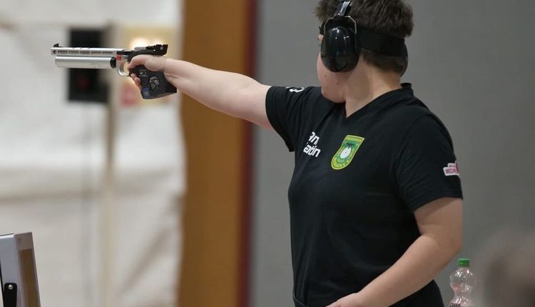 Ann-Kathrin Bahrmann trat am Wochenende in der ersten Luftpistolen-Bundesliga für den SV Falke Dasbach an. (Foto: SV Falke Dasbach)