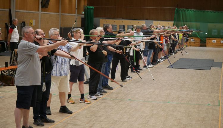 Startkarten Deutsche Meisterschaften Blasrohrsport
