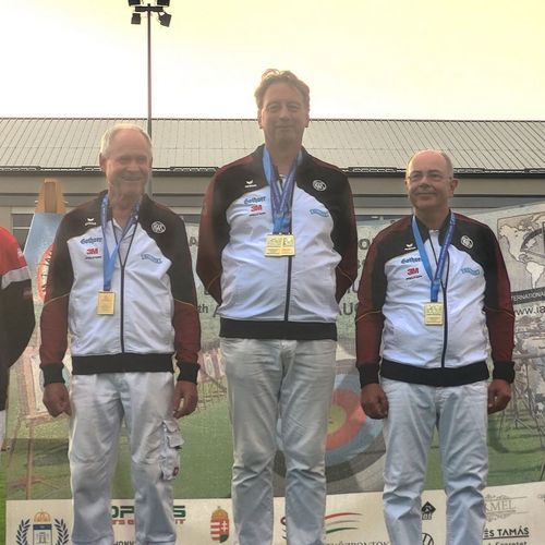 Feldarmbrust-WM in Dunavarsány: Silber und Gold für das DSB-Team