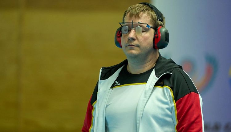 Christian Reitz bei der Schießsport-Weltmeisterschaft in Kairo. (Foto: DSB)
