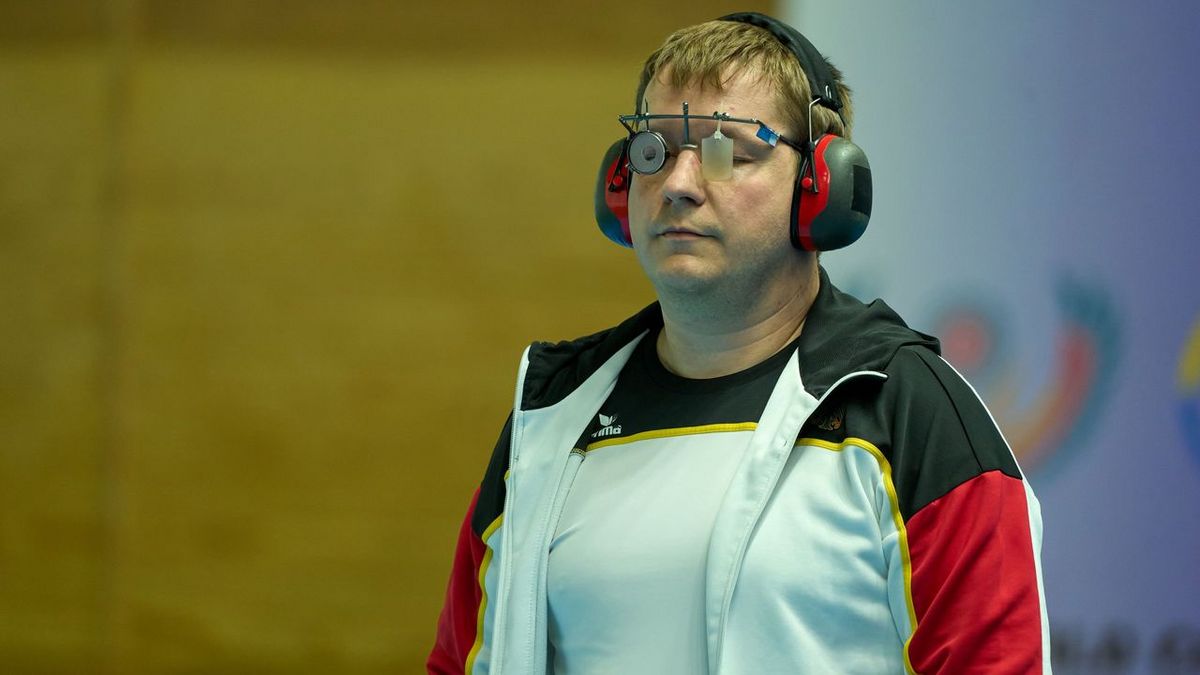 Christian Reitz bei der Schießsport-Weltmeisterschaft in Kairo. (Foto: DSB)