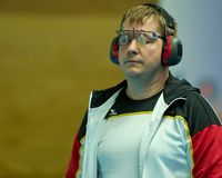 Christian Reitz bei der Schießsport-Weltmeisterschaft in Kairo. (Foto: DSB)