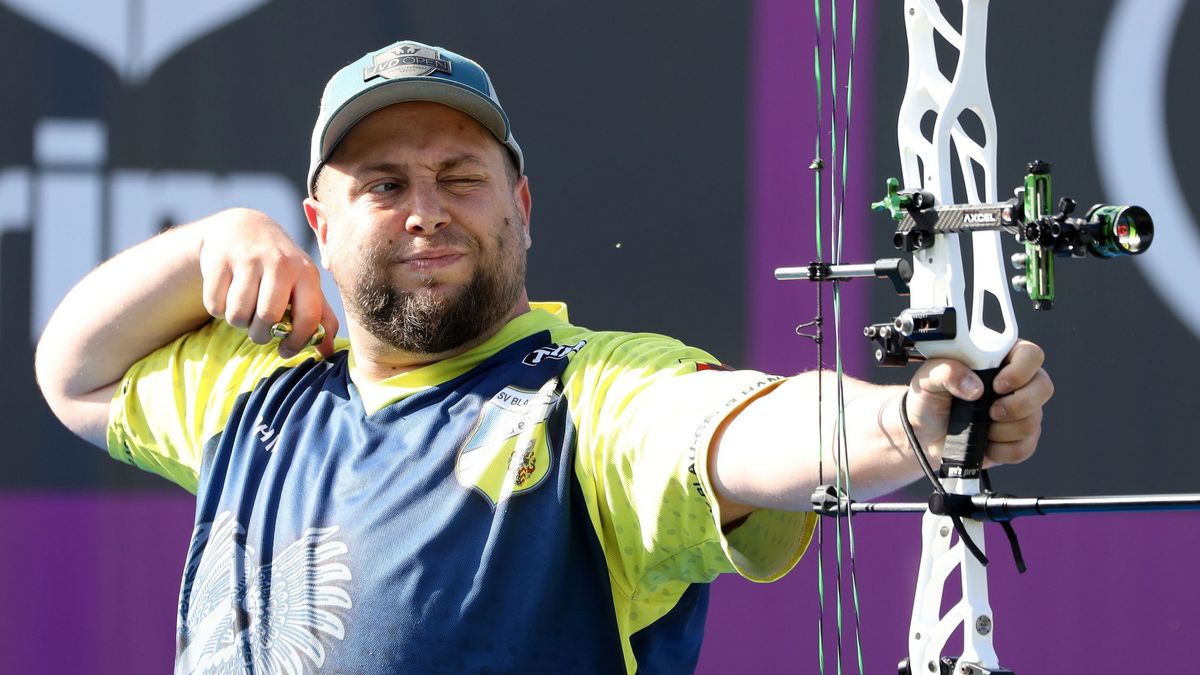 Philipp Lutz sorgte mit seinem Compoundbogen-Sieg für die größte Überraschung. (Foto: Werner Wabnitz)