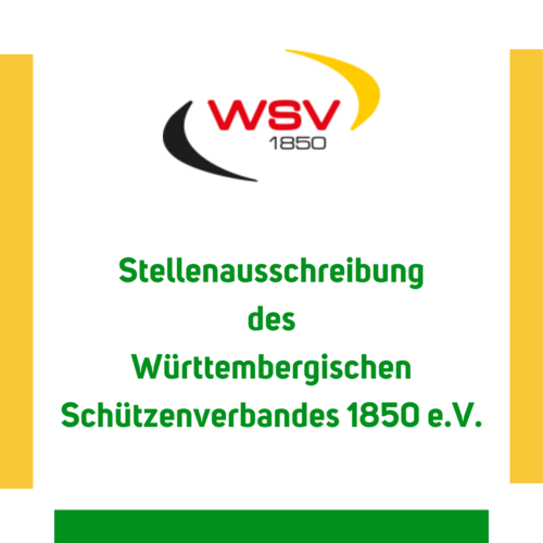 Stellenausschreibung des WSB: Leitender Landestrainer (m/w/d) in Pforzheim