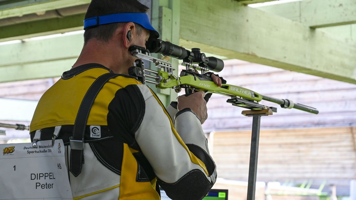 Peter Dippel gewann die Goldmedaille im 100-Meter-Wettkampf bei den Senioren I. (Foto: Eckhard Frerichs / DSB)