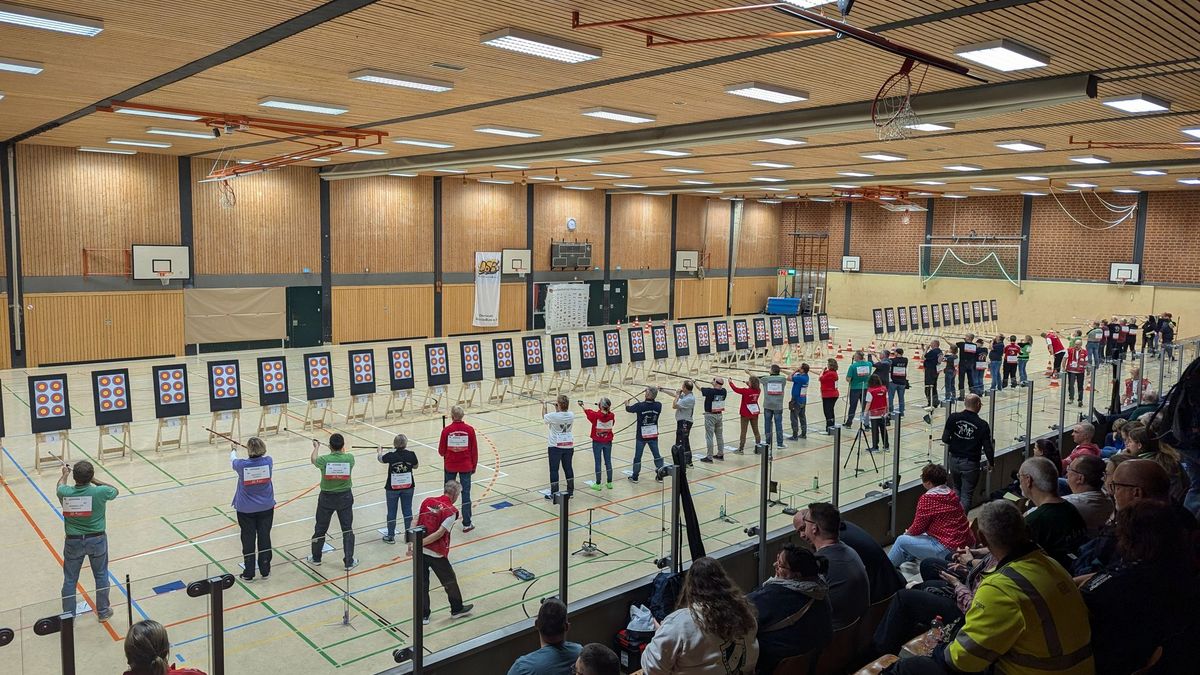Bundesturnier Blasrohr 2024 in Einbeck. (Foto: Simone Schönemann)