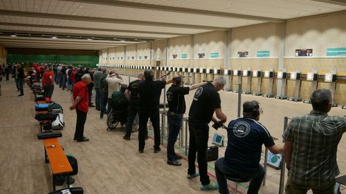 Auflageschießen Luftgewehr und Luftpistole der Senioren