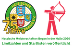 Hessische Meisterschaften Bogen Halle 2026: Limitzahlen und Startlisten online