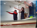 Blasrohrsport in der „Hessenschau Sport“ – Familie Buckler gibt Einblicke