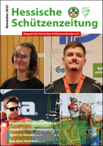 Titelseite der November-Ausgabe der Hessischen Schützenzeitung