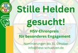 Gesucht: Die „stillen Heldinnen und Helden“ unserer Schützenvereine!