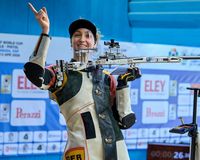 Neuer Weltrekord 3x20 Frauen - Anna Janssen mit 362,9 Ringen. (Foto: ISSF)