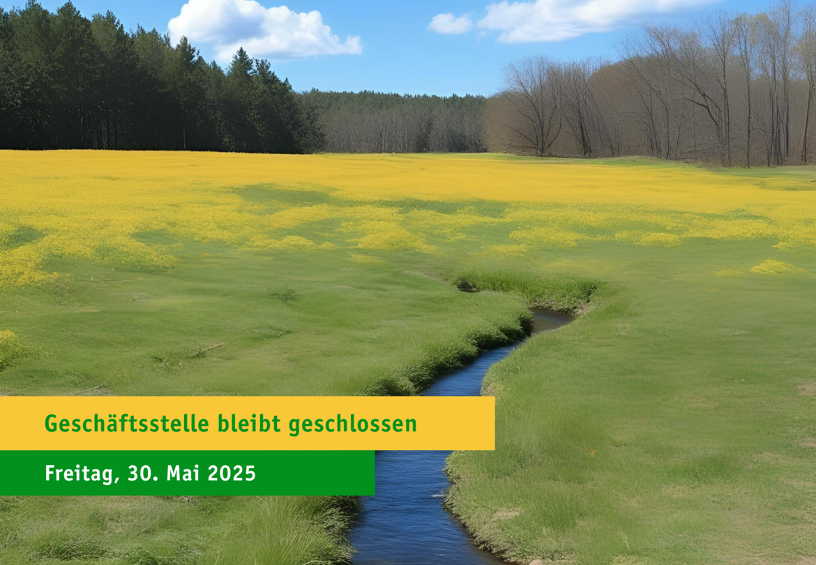 Hinweis zur Erreichbarkeit der Geschäftsstelle